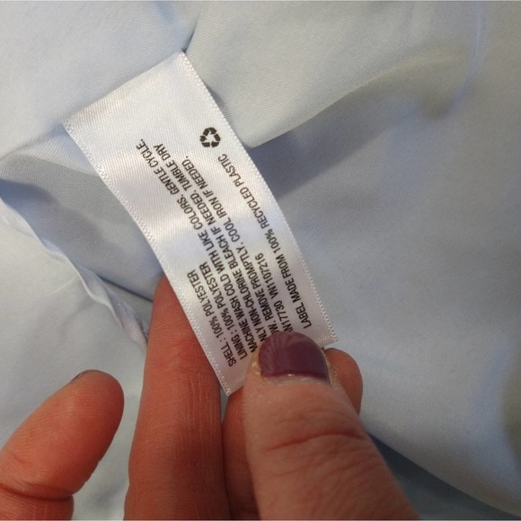 Blue floral v-neck sleeves boho cottagecore midi dress small flowy loose casual - Picture 10 of 10